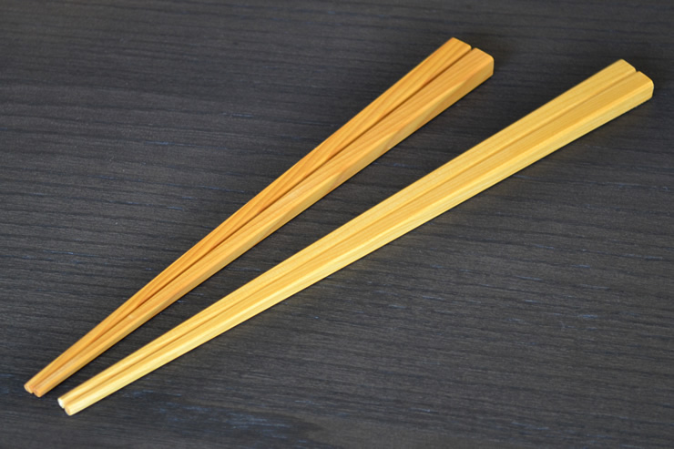 茶色　箸　木目箸 茶色箸木目箸